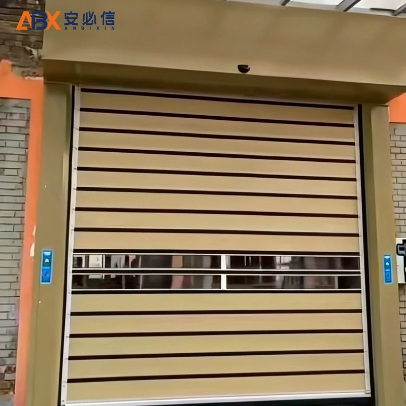 固原市螺旋式快速门